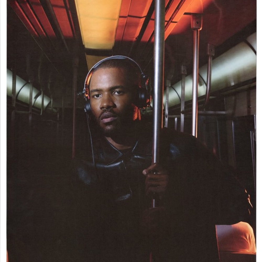 Blonded Frank Ocean Subway Photo Black T Shirt Medium NWT